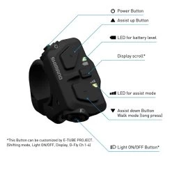 SHIMANO SW-EN600-L Schalter -Bike Zubehör shimano sw en600 l schalter 2