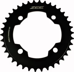 Shimano Zee Chainring Aluminum Black 38 Teeth 104mm