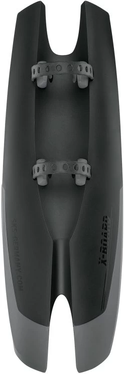 SKS Dirtboard X-Board Schutzblech 11 SKS Dirtboard X-Board Schutzblech -Bike Zubehör sks x board schwarz grau ansicht von oben