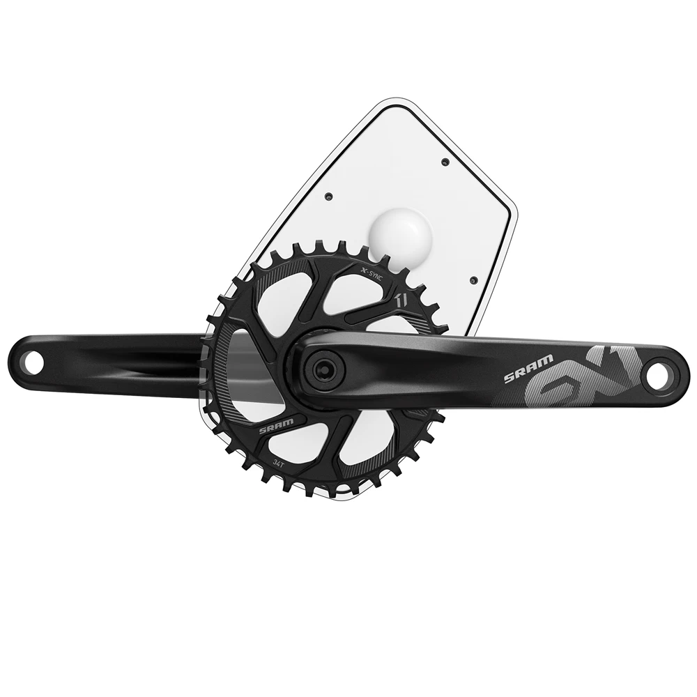 Flyer SRAM E-bike Crankset EX1 ISIS - Black 5 Flyer SRAM E-bike Crankset EX1 ISIS - Black – Bild 3