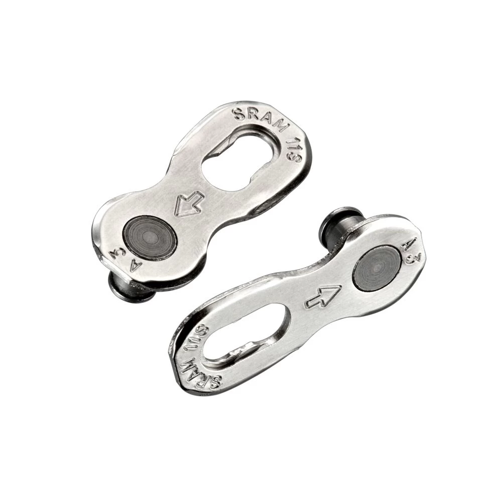 SRAM Chain Lock Link Power Lock 11-speed Silver 3 SRAM Chain Lock Link Power Lock 11-speed Silver