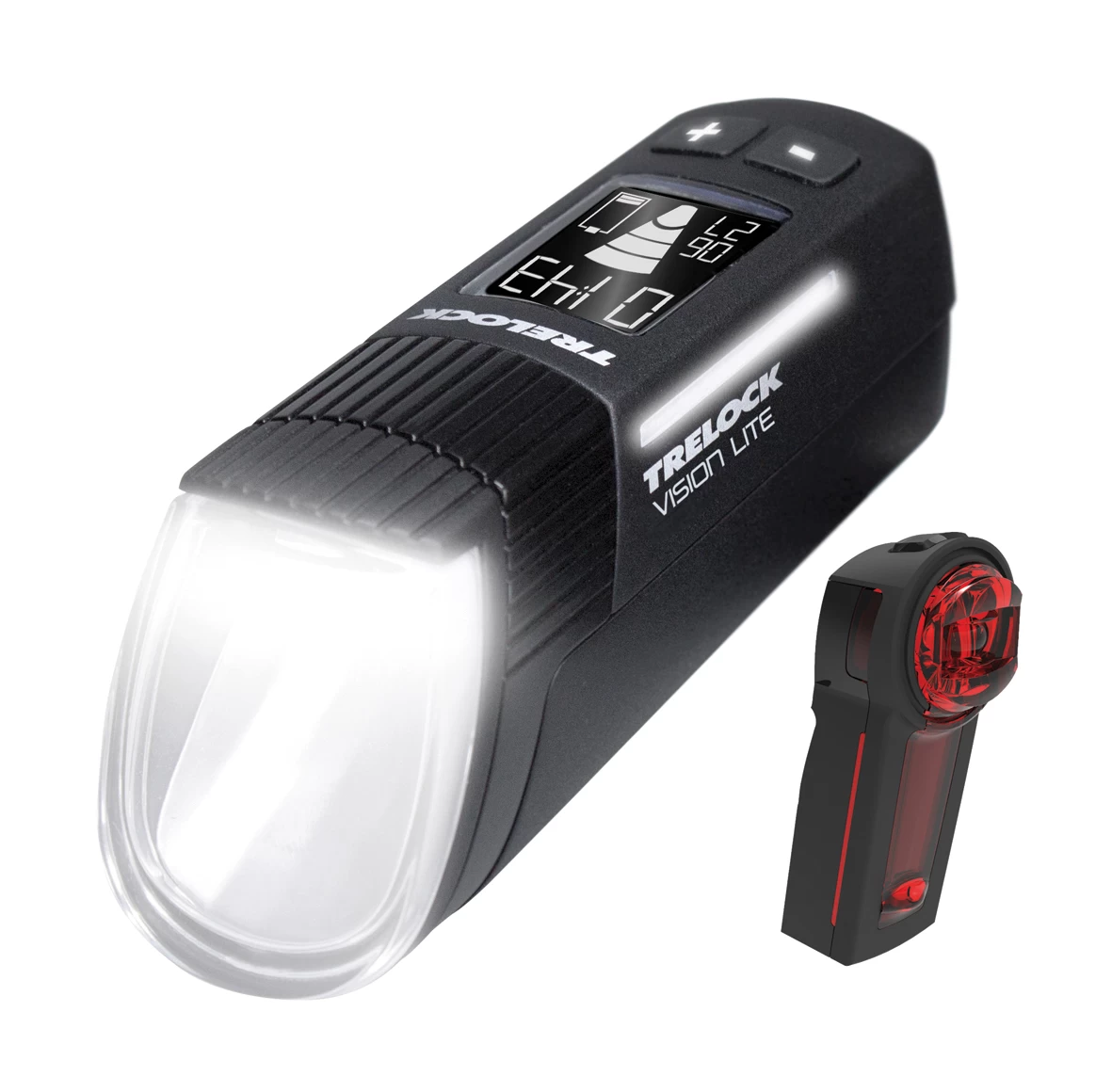 Trelock Licht-Set LS 660 I-GO Vision Lite / LS 740 I-GO 3 Trelock Licht-Set LS 660 I-GO Vision Lite / LS 740 I-GO