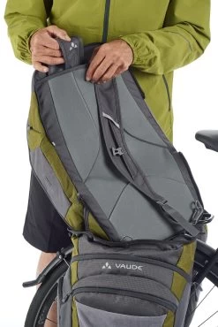 Vaude Karakorum Pro Hinterradtasche Set 3-teilig -Bike Zubehör vaude karakorum pro am fahrrad 3