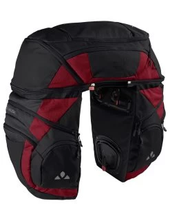 Vaude Karakorum Pro Hinterradtasche Set 3-teilig -Bike Zubehör vaude karakorum pro black carmine