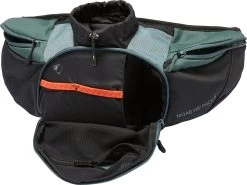 Vaude Moab Hip Pack 4 -Bike Zubehör vaude moab hip pack 4 dusty moss geoeffnet