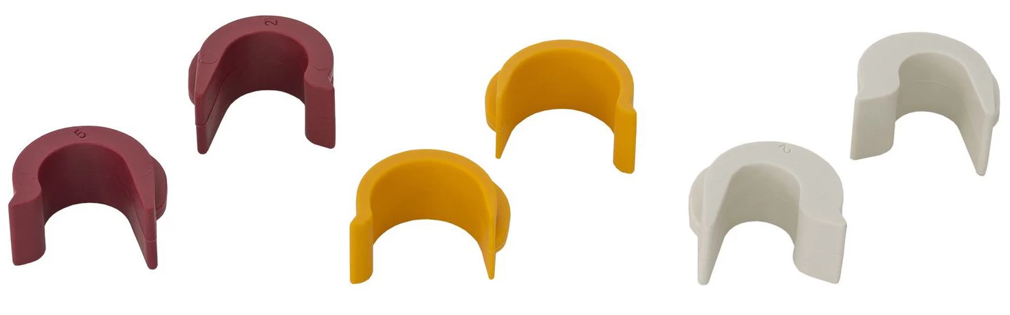 Vaude Reduktionsgummis Für QMR-Haken 2.0 3 Vaude Reduktionsgummis Für QMR-Haken 2.0